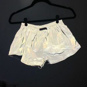 my mum made it reflective shorts